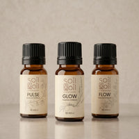FLOW & GLOW & PULSE 3'lü Uçucu Yağ Karışımı Seti 10 ml %100 Doğal